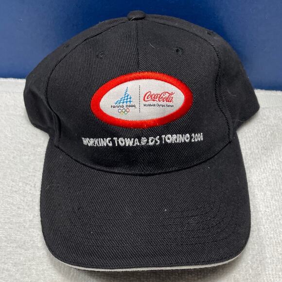 Almost Vintage 2006 Olympic Torino Coca-Cola Hat - Picture 1 of 7